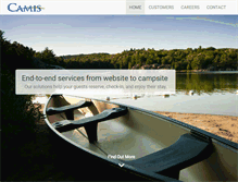 Tablet Screenshot of camis.com